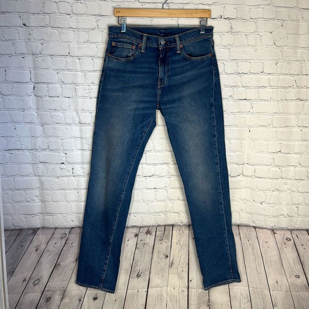Levi’s Men’s 511 Slim Fit Jeans Denim size W32 x L34 Leather Patch San Francisco